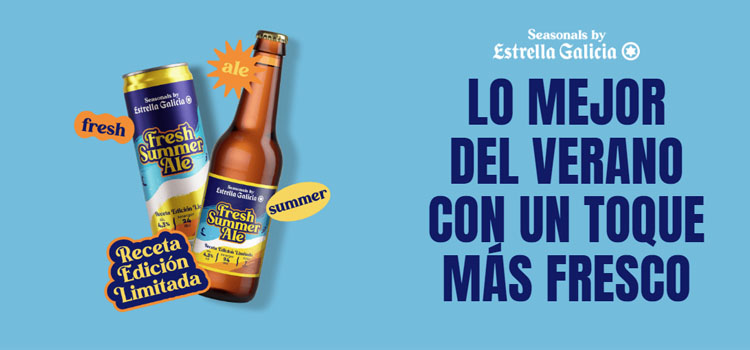 Estrella Galicia lanza la cerveza Fresh Summer Ale